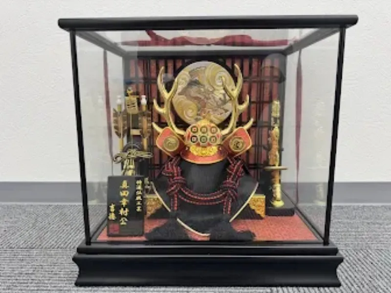 真田幸村 彫金龍格子